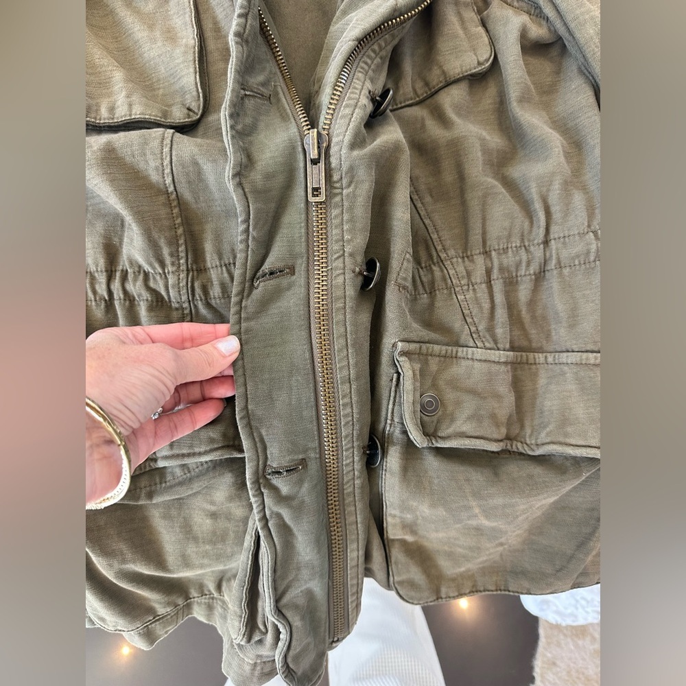 Free People Not Your Brother’s Military Utility Jacket - Picture 8 of 15